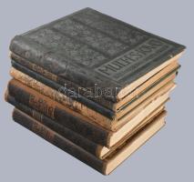 ca 1920-1930 Mult és Jövő. 6 évfolyama bekötve. Zsidó irodalmi, művészeti, társadalmi és kritikai folyóirat. Szerk.: Patai József Fekete-fehér képekkel illusztrálva. Kiadói. egészvászon-kötés, jó állapotban