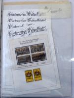 Újszerű állapotú nagy ívberakó benne blokkok, kisívek, teljes ívek, levelek, FDC-k stb. főleg német ...