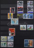 Svájc gyűjtemény 1996-2007 16 fekete lapos Filux A/4 berakóban bordó borítóval