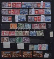 Svájc tartalmas gyűjtemény a klasszikusoktól a modern időkig sok jobb kiadással, értékkel 2 db 30 la...