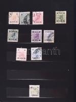 Vegyes tétel 20 db A/4, közepes és kis berakóban, lapokon és egy kisebb dobozban. Érdekes nagyon veg...