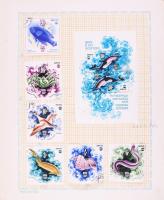 Vegyes tétel 20 db A/4, közepes és kis berakóban, lapokon és egy kisebb dobozban. Érdekes nagyon veg...