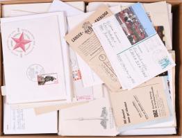 Óriási levéltétel külföldi kereskedői hagyatékból: sok ezer darab NSZK, Berlin FDC közte CM-ek, kevé...