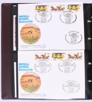 Óriási levéltétel külföldi kereskedői hagyatékból: sok ezer darab NSZK, Berlin FDC közte CM-ek, kevé...