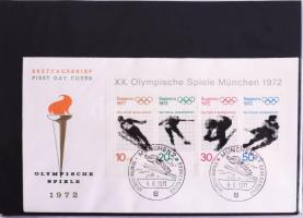 Óriási levéltétel külföldi kereskedői hagyatékból: sok ezer darab NSZK, Berlin FDC közte CM-ek, kevé...