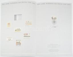 Német tétel benne több ezer bélyegzett bélyeg rengeteg képessel + Német egység gyűjtemény falcmentes...