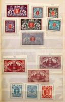 Danzig kis gyűjtemény 216 bélyeg közepes berakóban