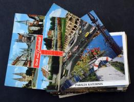 100 db modern külföldi városképes lap