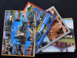 100 db modern külföldi városképes lap