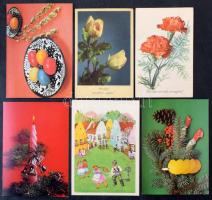 ~700 db üdvözlőlap karácsony, húsvét, újév, stb