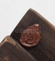 Tanító Krisztus apostolokkal - faragott fa triptichon, cca 1970/80, hátoldalán pecséttel, 15x17 cm