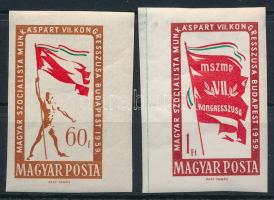 1959 MSZMP VII. Kongresszus ívszéli vágott sor (4.500)