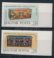 1981 Bélyegnap (54.) ívszéli vágott sor