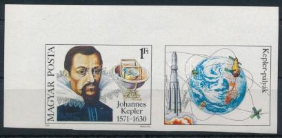 1980 Johannes Kepler ívsarki vágott szelvényes bélyeg