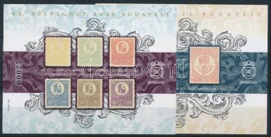 2021 Hunfila - Bélyegnap emlékív pár azonos sorszámmal