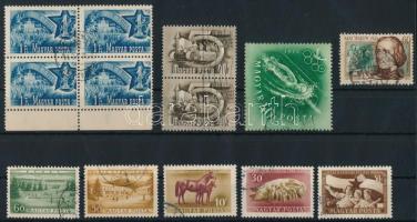 13 db bélyeg számvízjellel