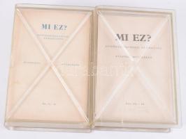 2 darab Mi ez? Építészettörténeti társasjáték, kártyajáték - Budapesti műemlékek, Külföldi műemlékek, dobozában.