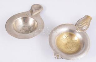 2 darab régi teafű szűrő, h: 14-15 cm