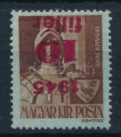 1945 Kisegítő IV. 10f/4f fordított felülnyomattal (8.000)