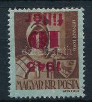 1945 Kisegítő IV. 10f/4f fordított felülnyomattal (8.000)