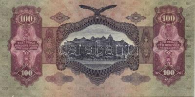 1930  100P *-os sorszámos T:II + 1945 100P Büntetés tévnyomat T:I-