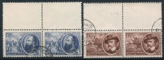 1952 1848-as szabadságharcosok 1Ft pár + 1,50Ft pár felső üres mezőkkel