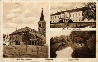 Újszász, Római katolikus templom, Báró Orczy régi kastélya, Zagyvarészlet (fl)