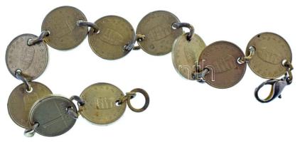 2005 k. 1Ft (10x) karkötővé alakítva