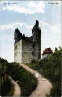 1912 Visegrád, Salamon torony. Divald és Monostory (fa)