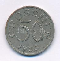 Ausztria 1935. 50gr Cu-Ni T:XF patina Austria 1935. 50 Groschen Cu-Ni C:XF patina Krause KM#2854
