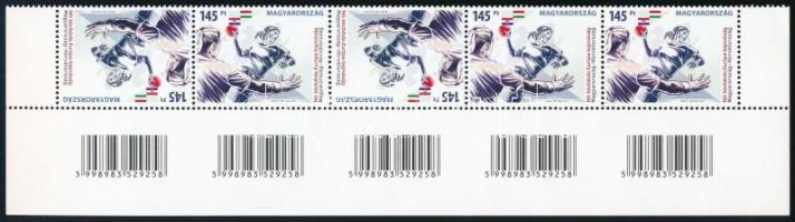 2014 Női kézilabda Európa-bajnokság ötöscsík ívszéli vonalkódokkal