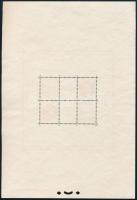 Franciaország 1937 PEXIP blokk Mi 3 (Mi EUR 350,-)