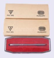 Pevdi 3 darab toll, tokjában.