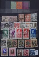 Vatikán, főleg bélyegzett összeállítás 8 lapos közepes berakóban