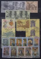 Vatikán, főleg bélyegzett összeállítás 8 lapos közepes berakóban