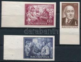 1952 Rákosi Mátyás ívszéli vágott sor (8.000)