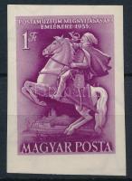 1955 Postamúzeum vágott bélyeg (6.000)