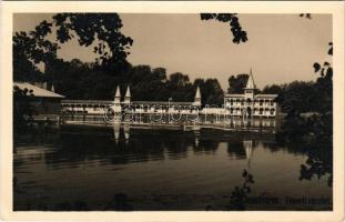 Hévízfürdő, tóparti részlet. Foto photo