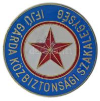 1970-1980 k. "Ifjú Gárda Közbiztonsági Szakalegység" műgyantás jelvény (51mm) T:AU,XF