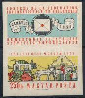 1959 FIP II. vágott szelvényes bélyeg