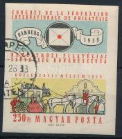 1959 FIP II. vágott szelvényes bélyeg