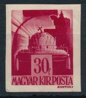 1943/1944 Hadvezérek 30f vágott bélyeg