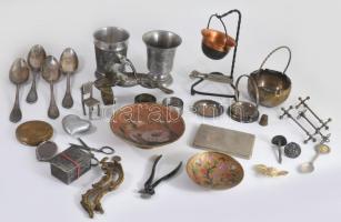 Doboznyi vegyes fém bolha tétel, jó darabokkal.