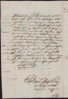 1808 Német nyelvű hivatalos levél Körmöcbányára (Kremnitz) küldve, 15kr szignettával