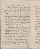 1852 Pécs, Gaál Ferdinánd és Gaál Boldizsár folyamodványa a cs. kir. legfőbb törvényszékhez, Hegyesy...