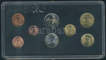 Görögország 2002. 1c-2€ 8klf db, eredeti bontatlan szettben T:1