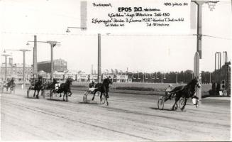 Horse race in Budapest July 20 1943 photo