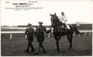 Horse race in Budapest April 12 1942 photo