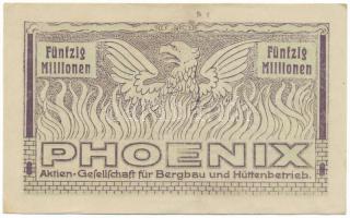 Németország / Weimari Köztársaság / Düsseldorf 1923. 50.000.000M T:F szép papír
Germany / Weimar Re...