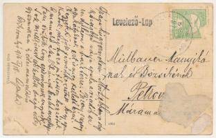 1916 Csíksomlyó, Sumuleu Ciuc; Fő utca, üzlet, kegytemplom belső / main street, shop, pilgrimage chu...